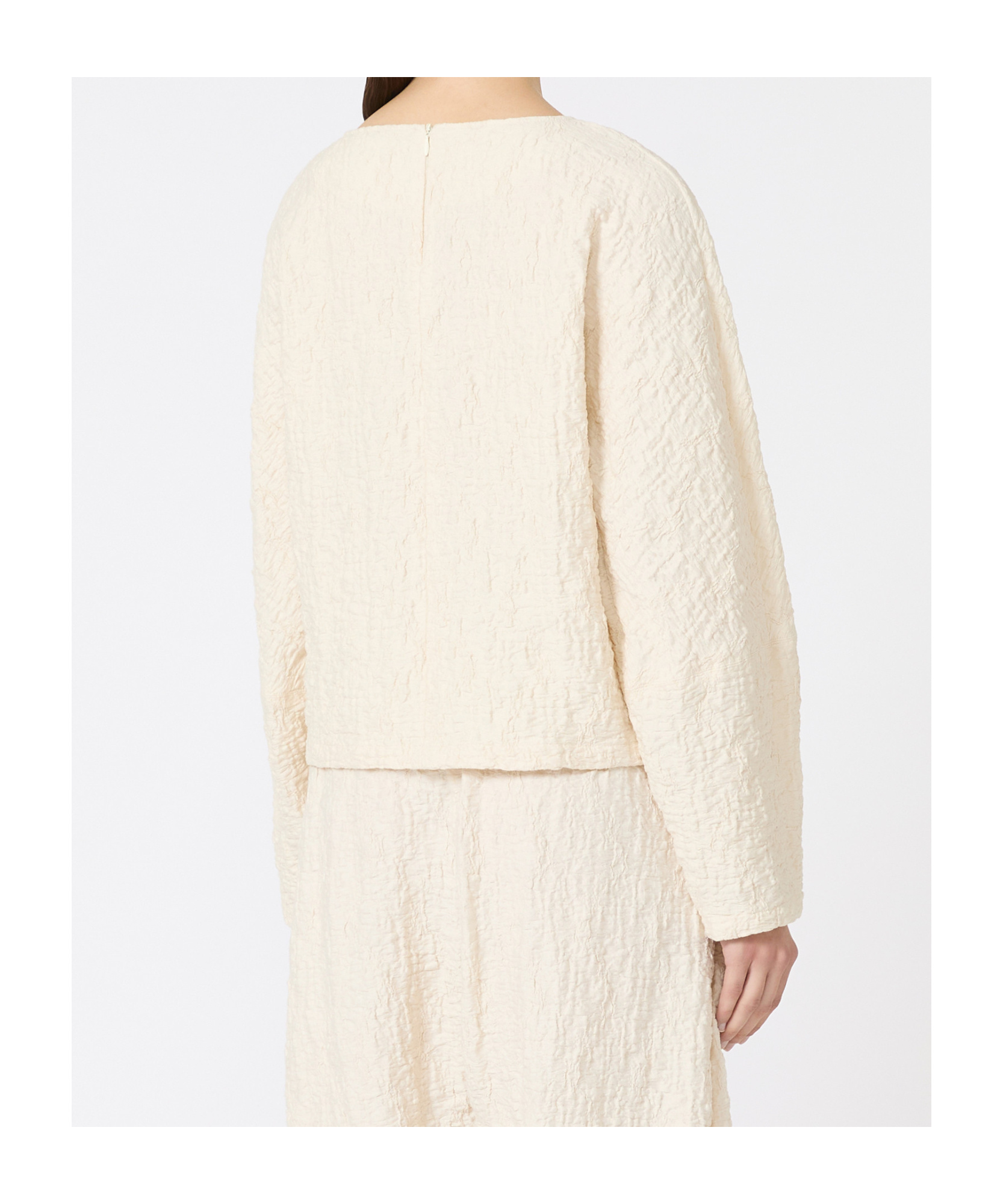 Max Mara Pepaia Cotton-blend Jersey Top In Multi