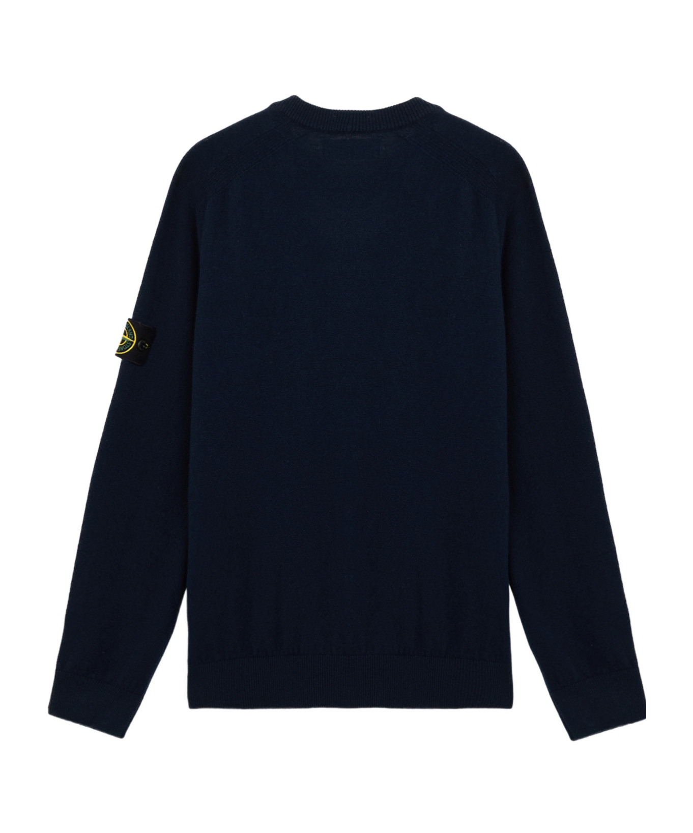 Shop Stone Island Wool Sweater In Blue
