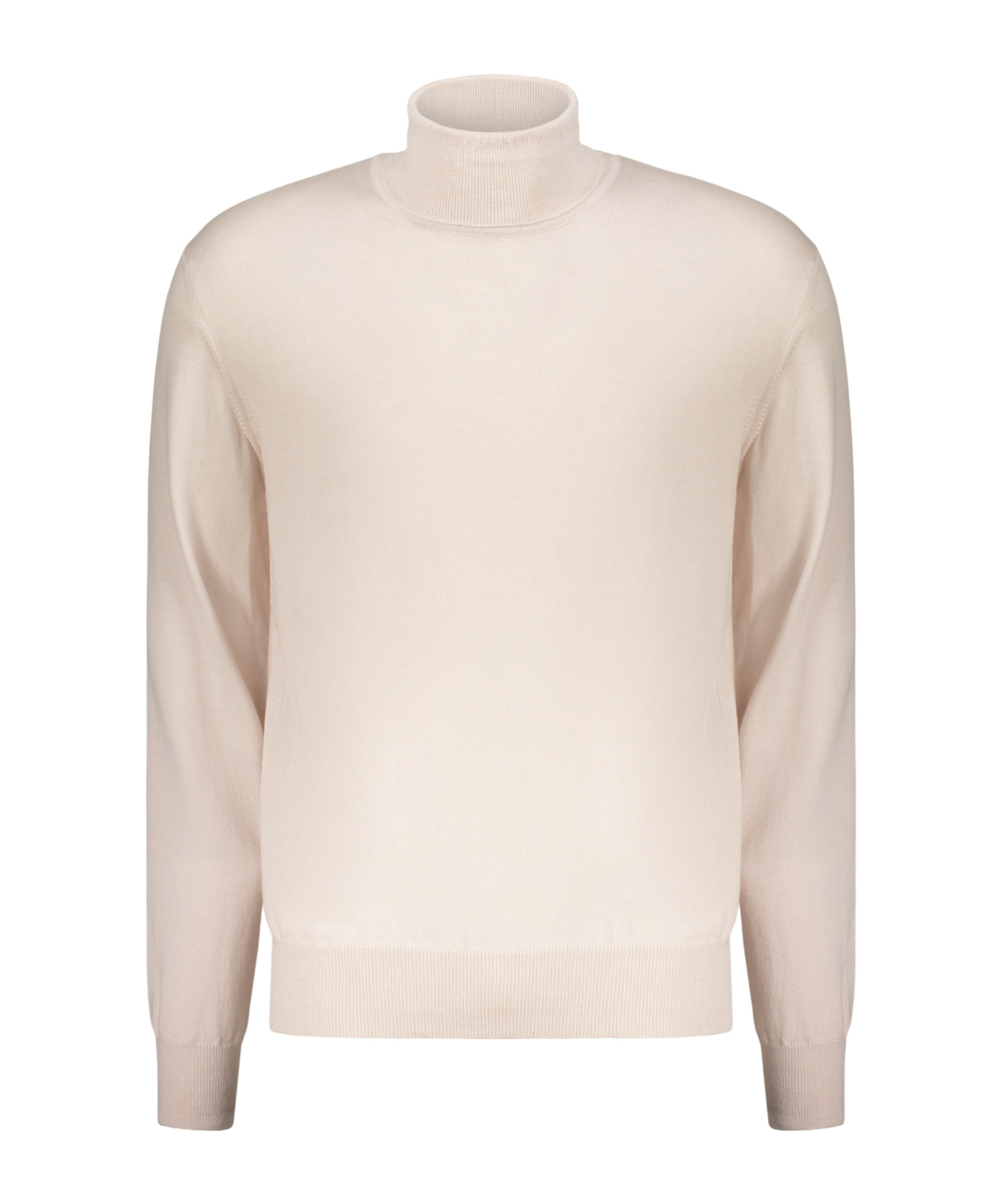 Herno Virgin Wool Turtleneck Sweater In Neutral