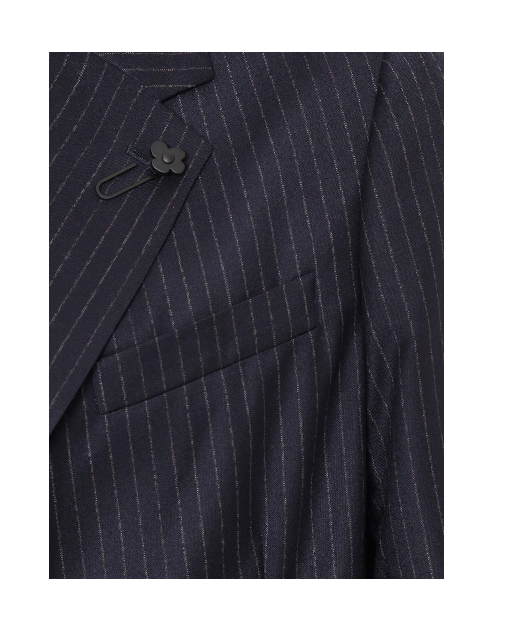 Shop Lardini Long-sleeved Suit In Black