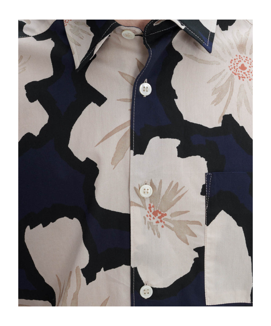 Apc A.p.c. Shirts In Dark Navy