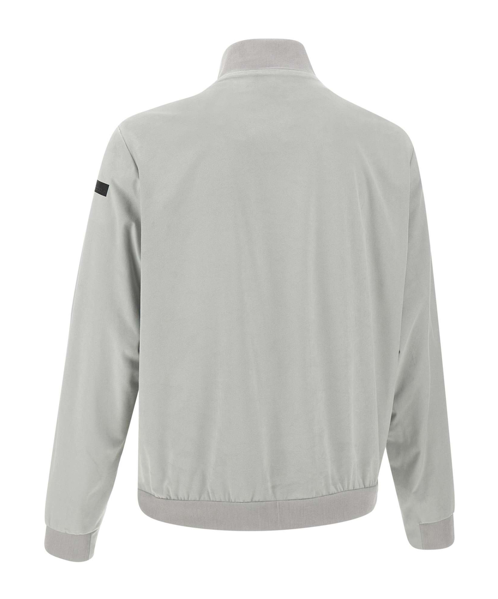 Rrd Nabucco Button-up Bomber Jacket In Grey