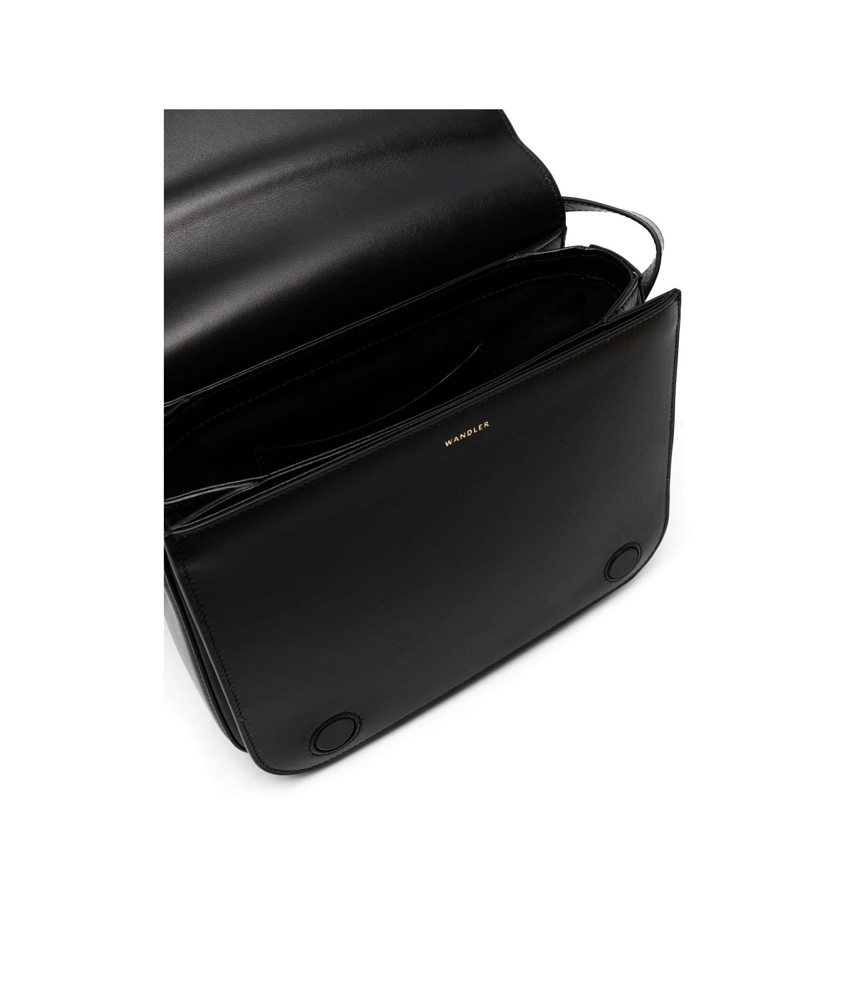 Shop Wandler Oscar Crossbody Bag In Black