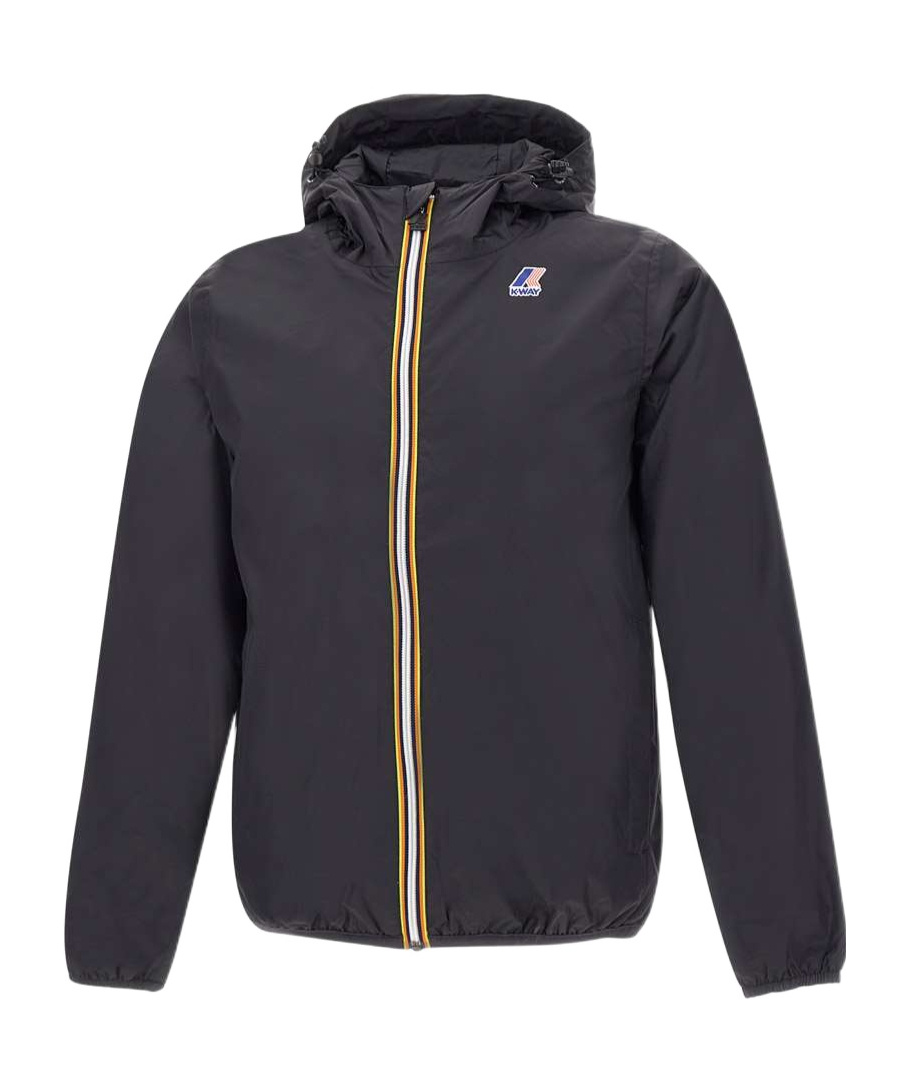 K-way K Way Le Vrai Claude 3.0 Warm Black Waterproof Jacket In Black