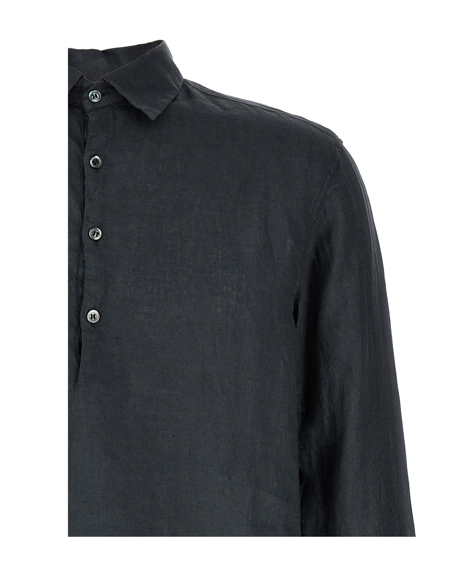 Shop Barena Venezia Barena Classic Pavan Button-up Shirt In Black