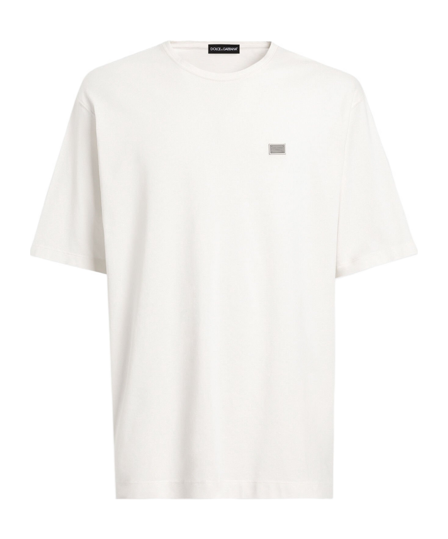 DOLCE & GABBANA DOLCE  GABBANA LOGO TAG CREWNECK T-SHIRT