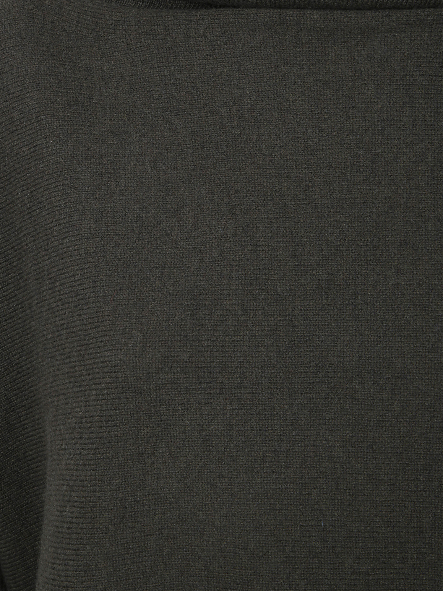 D Exterior Turtleneck Long-sleeved Sweater In Gray
