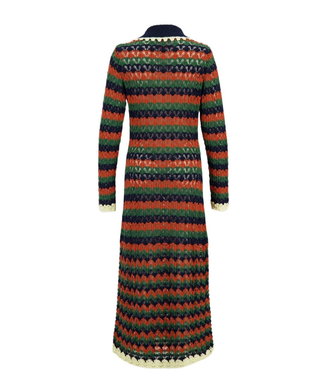 La Doublej Perry Knit Midi Dress In Multi