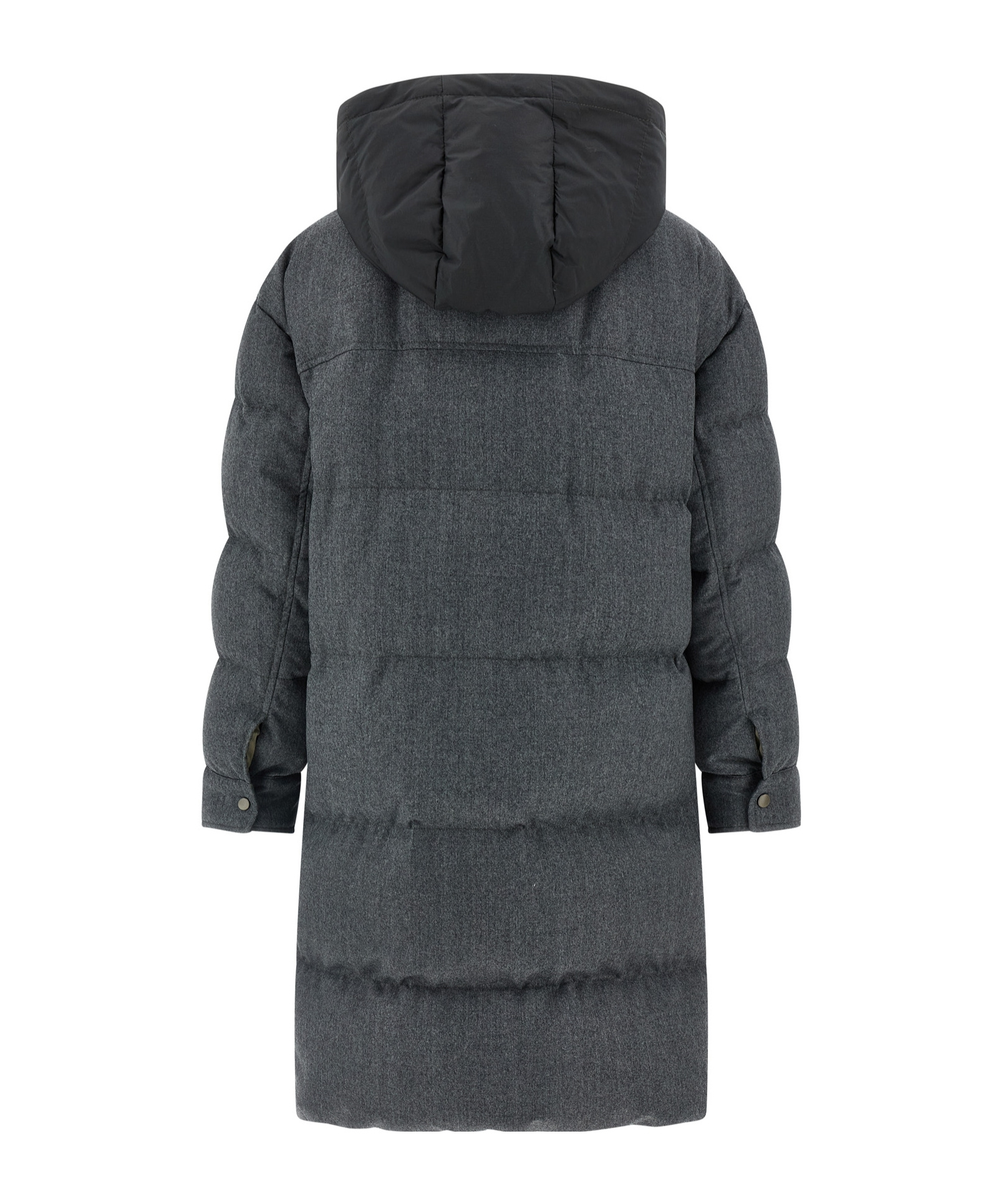 Brunello Cucinelli Long-sleeved Cotton Jacket In Green