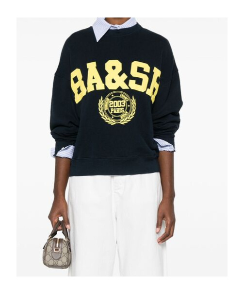 Bash Long-sleeved Sweater In Black