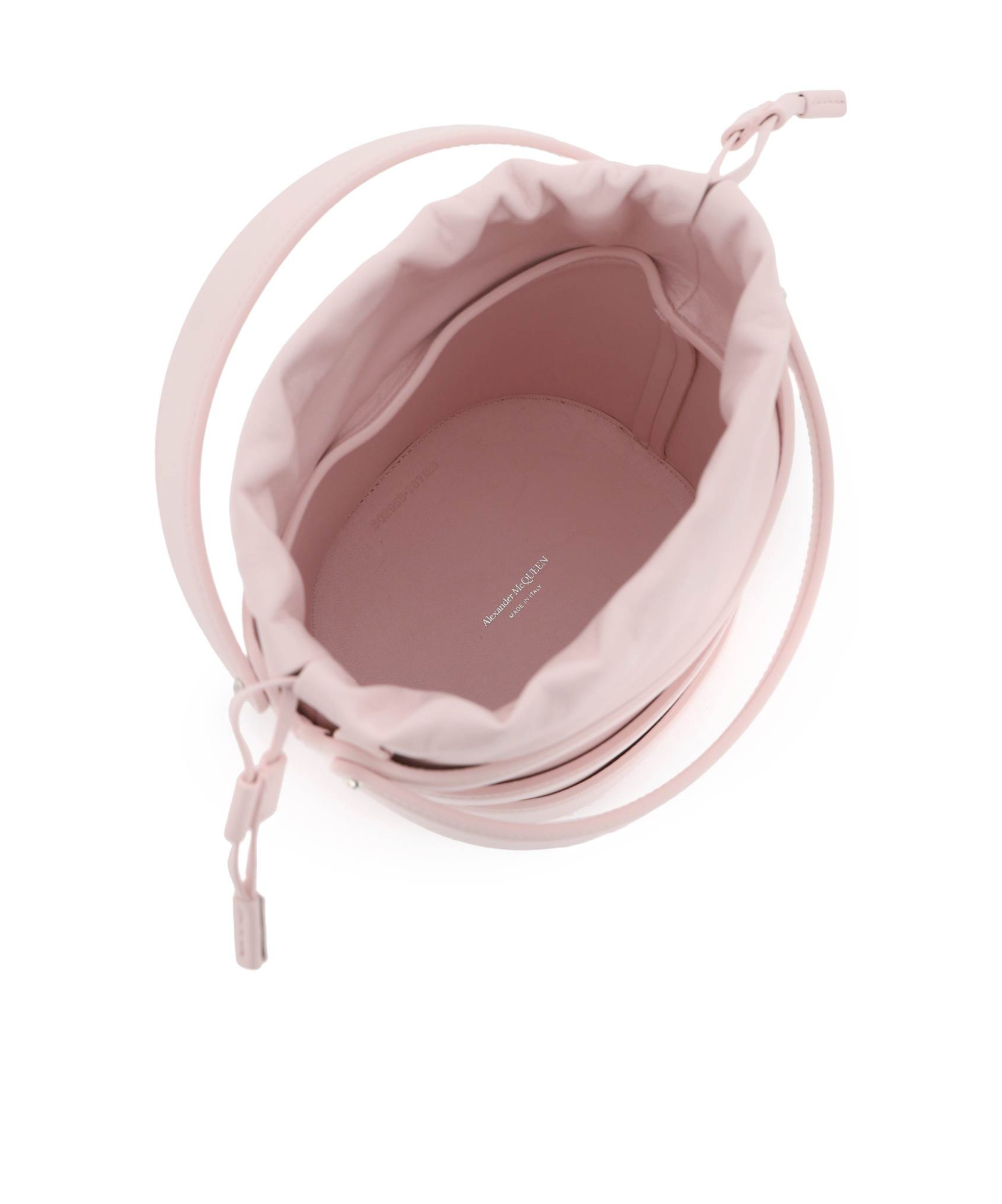 Shop Alexander Mcqueen The Rise Bucket Bag In Pink