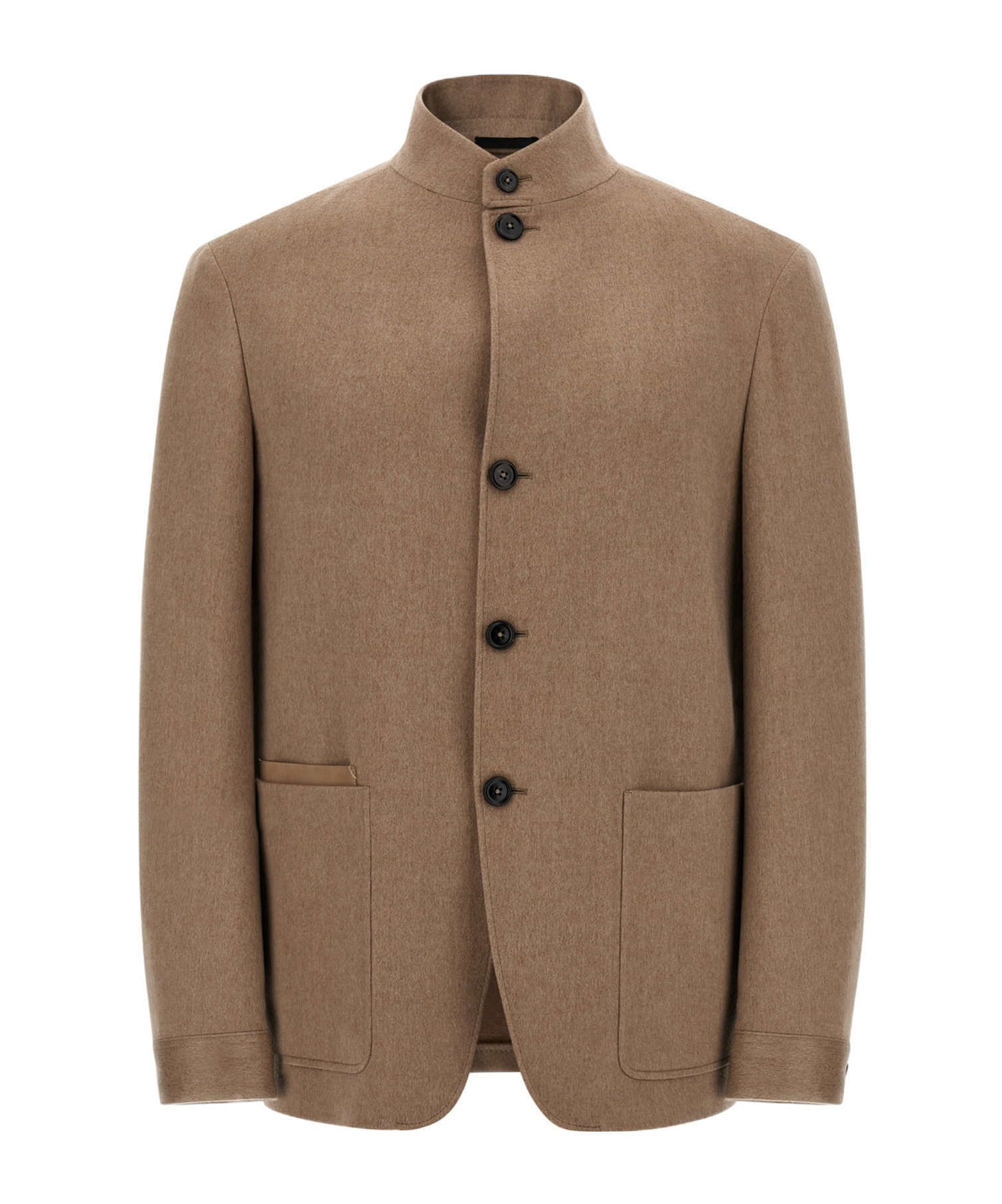 Zegna Il Conte Puffer Jackets Beige In Brown