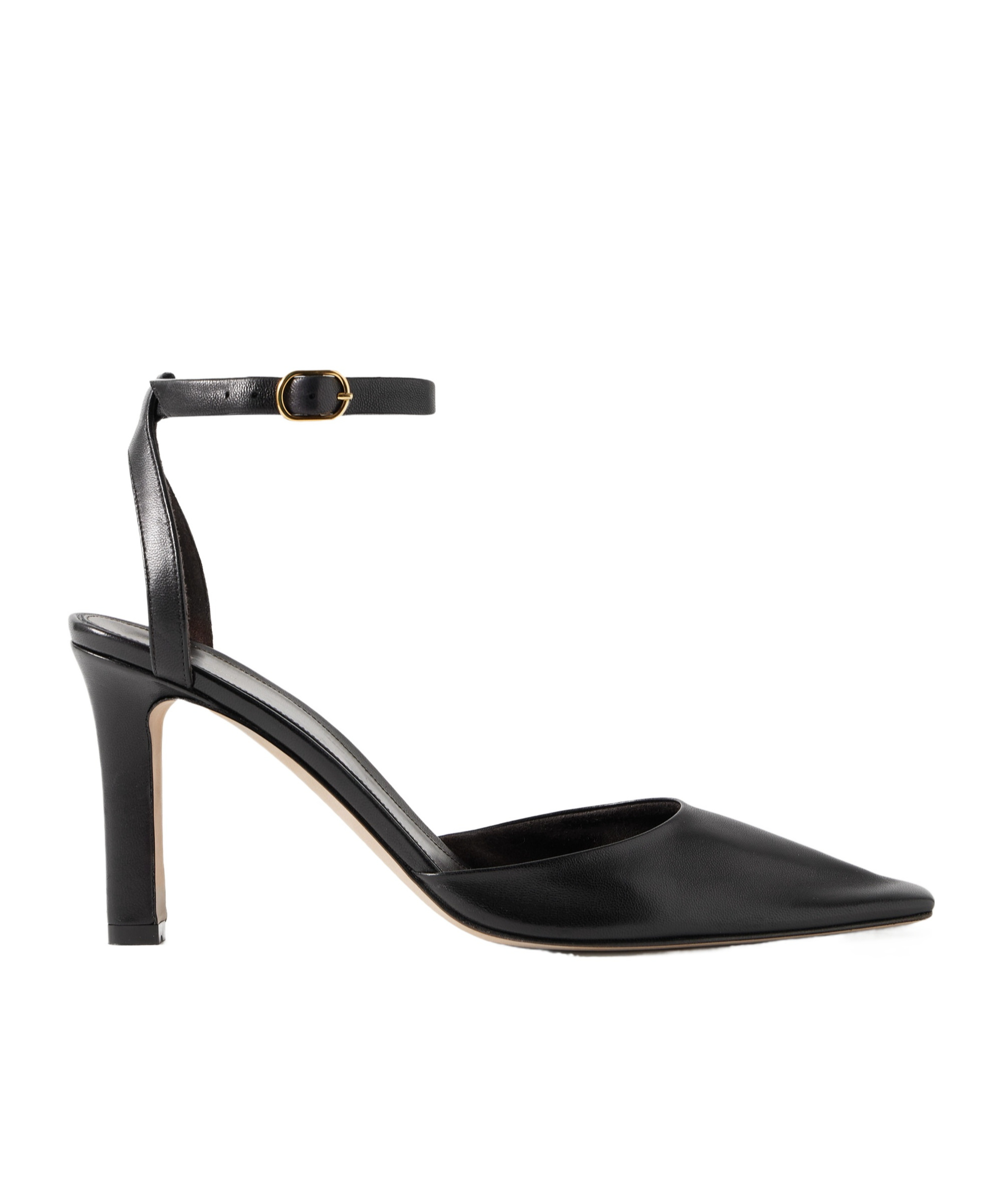 The Row Carla High-heeled Sandals In Black