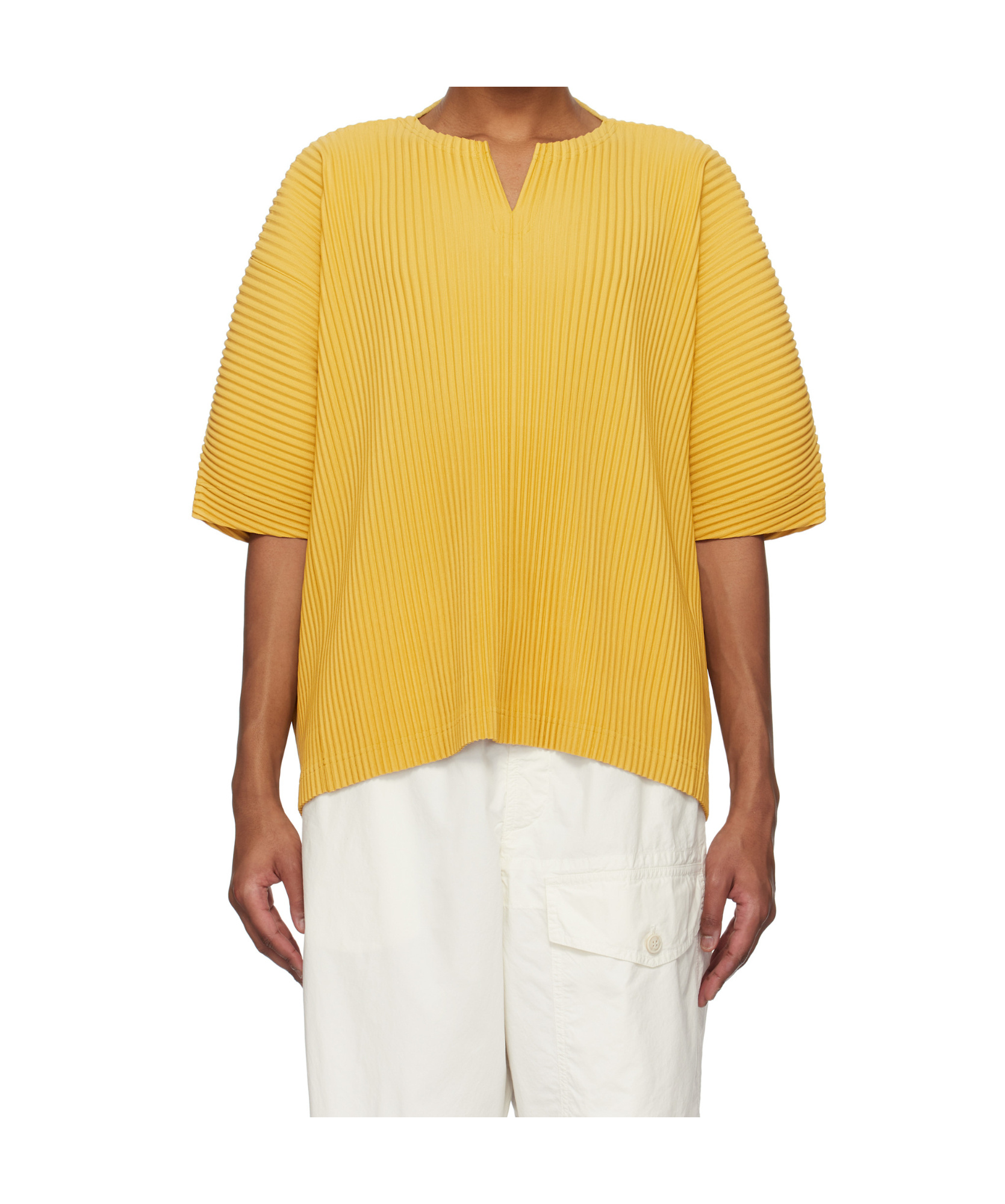Issey Miyake Yellow Kite T-shirt In Yellow