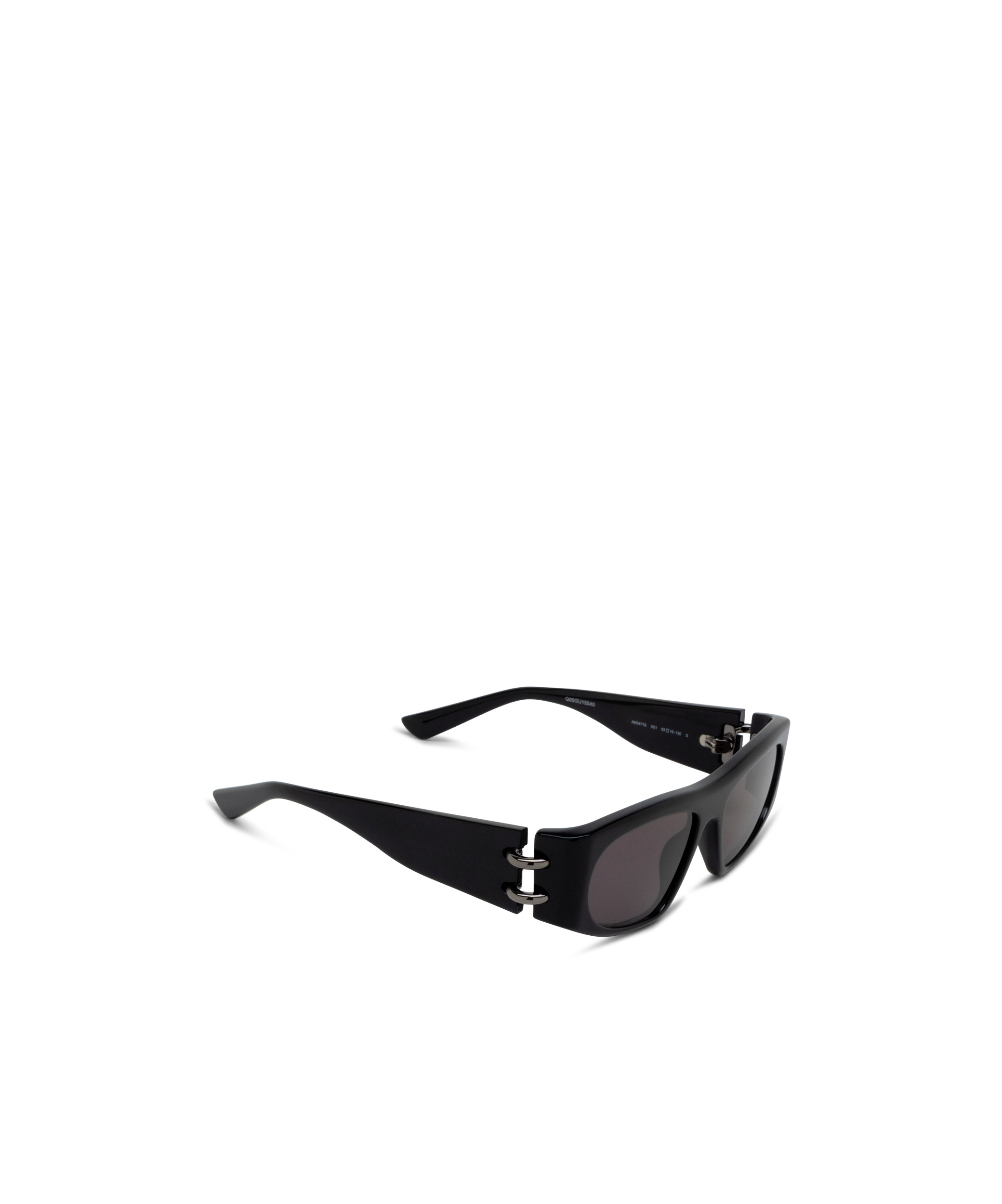 Alexander Mcqueen Square-frame Sunglasses In Black