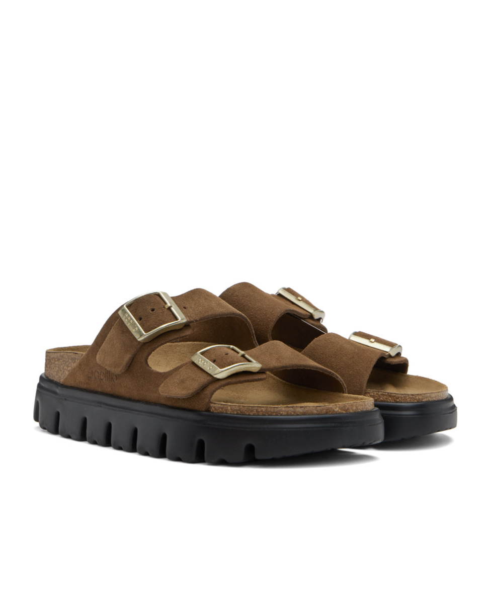 Birkenstock Open-toed Slippers In Green