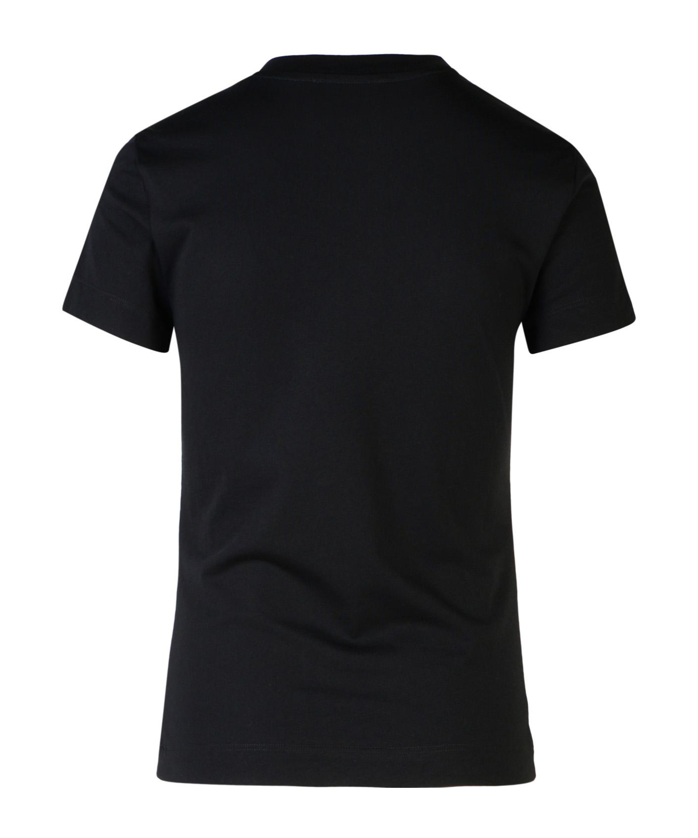 Moschino Short-sleeved T-shirt In Black