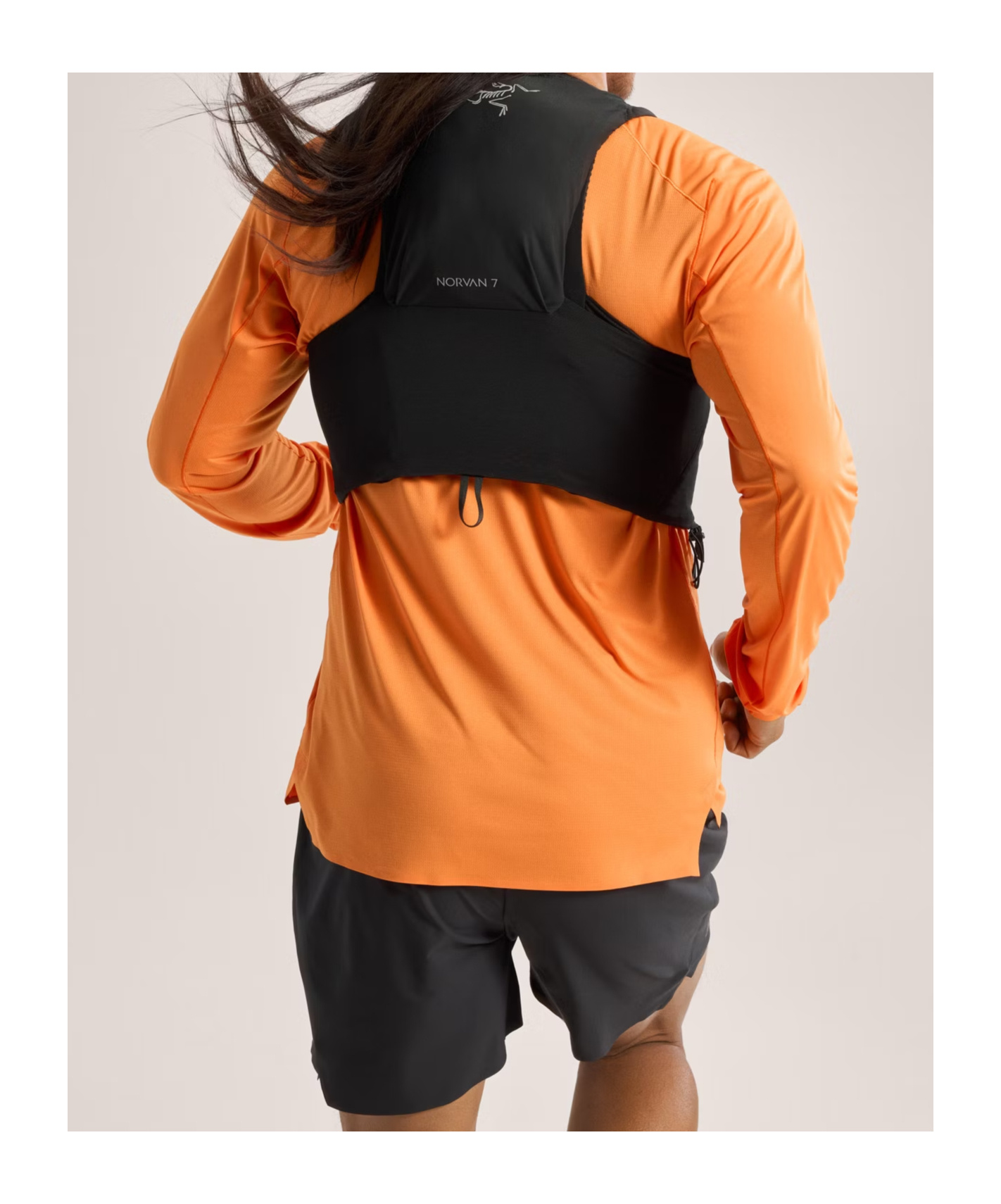 Shop Arc'teryx Norvan 7 Vest Men's In Black