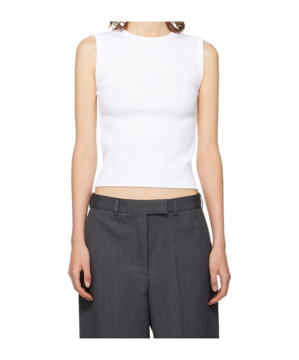 Rohe Crew Neck Vest In White