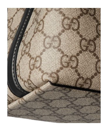 GUCCI GG EMBLEM SMALL BUCKET BAG