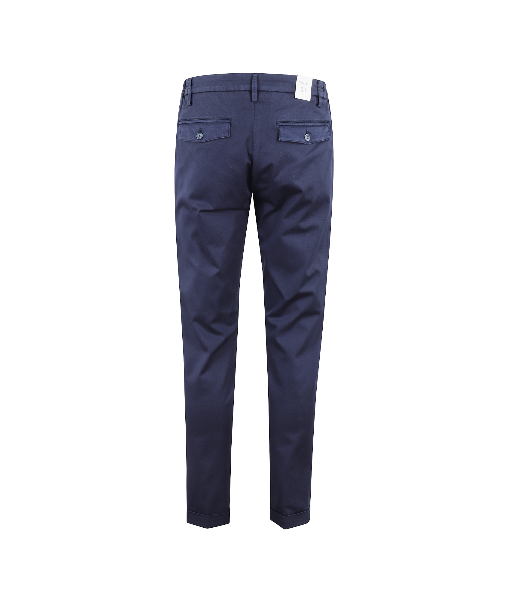 Re-hash Mucha Chinos Con Risvolto In Blue