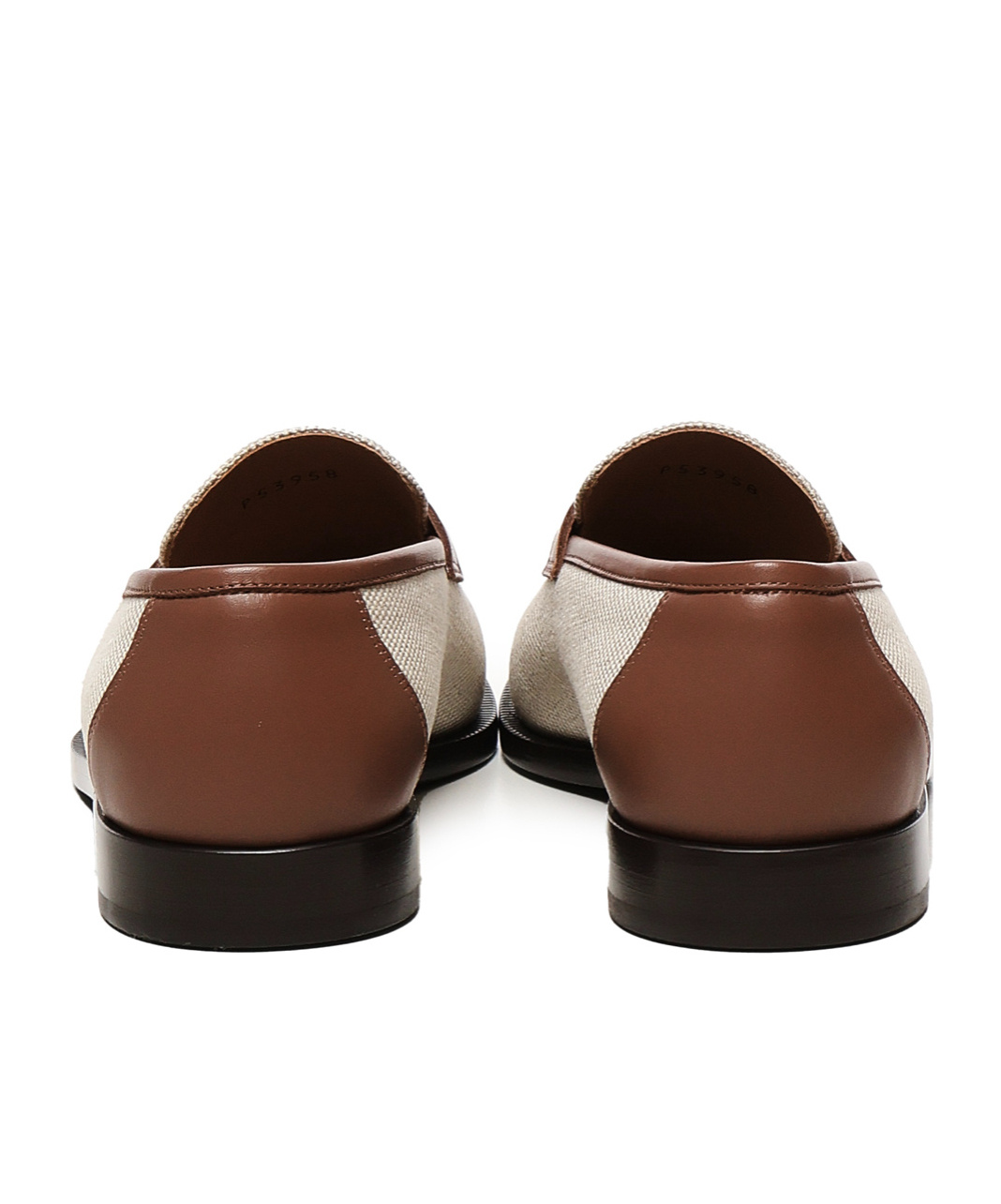 Loro Piana Round Toe Loafers In Brown