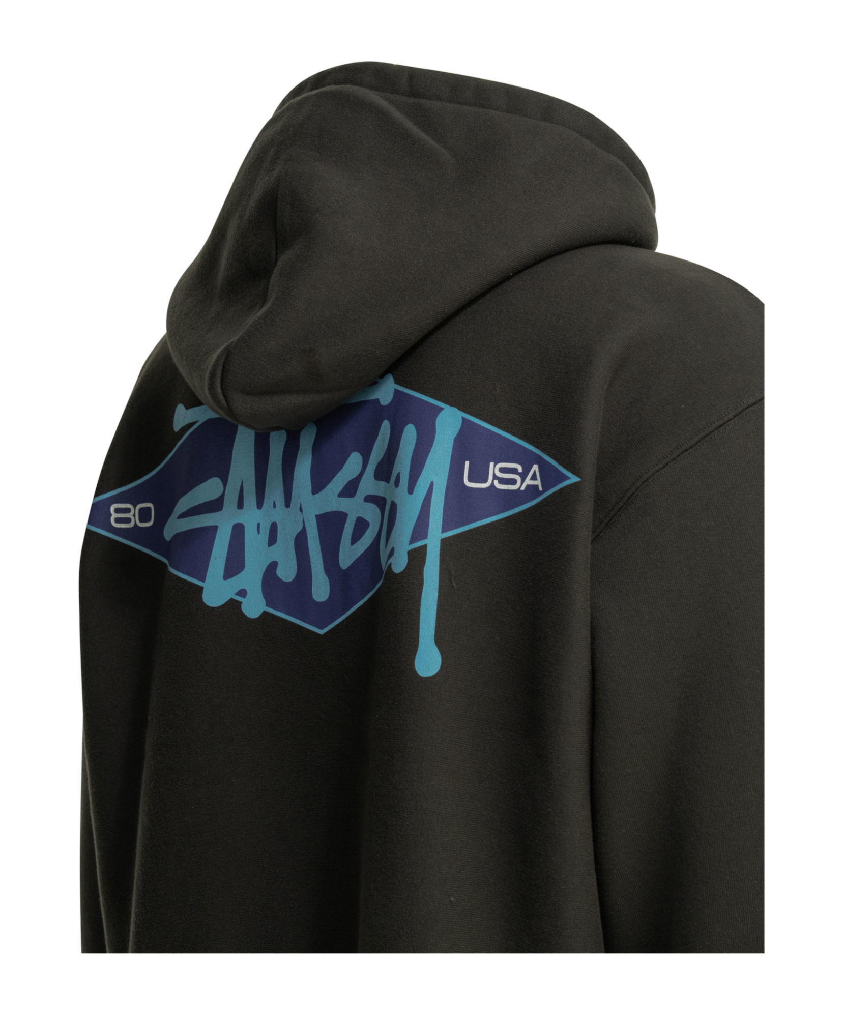 Stussy Drawstring Hoodie In Multi
