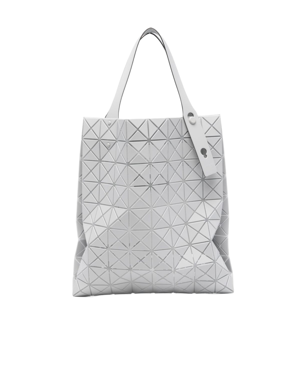 Bao Bao Issey Miyake Prism Plus Geometric Pattern Shopper Bag In Gray