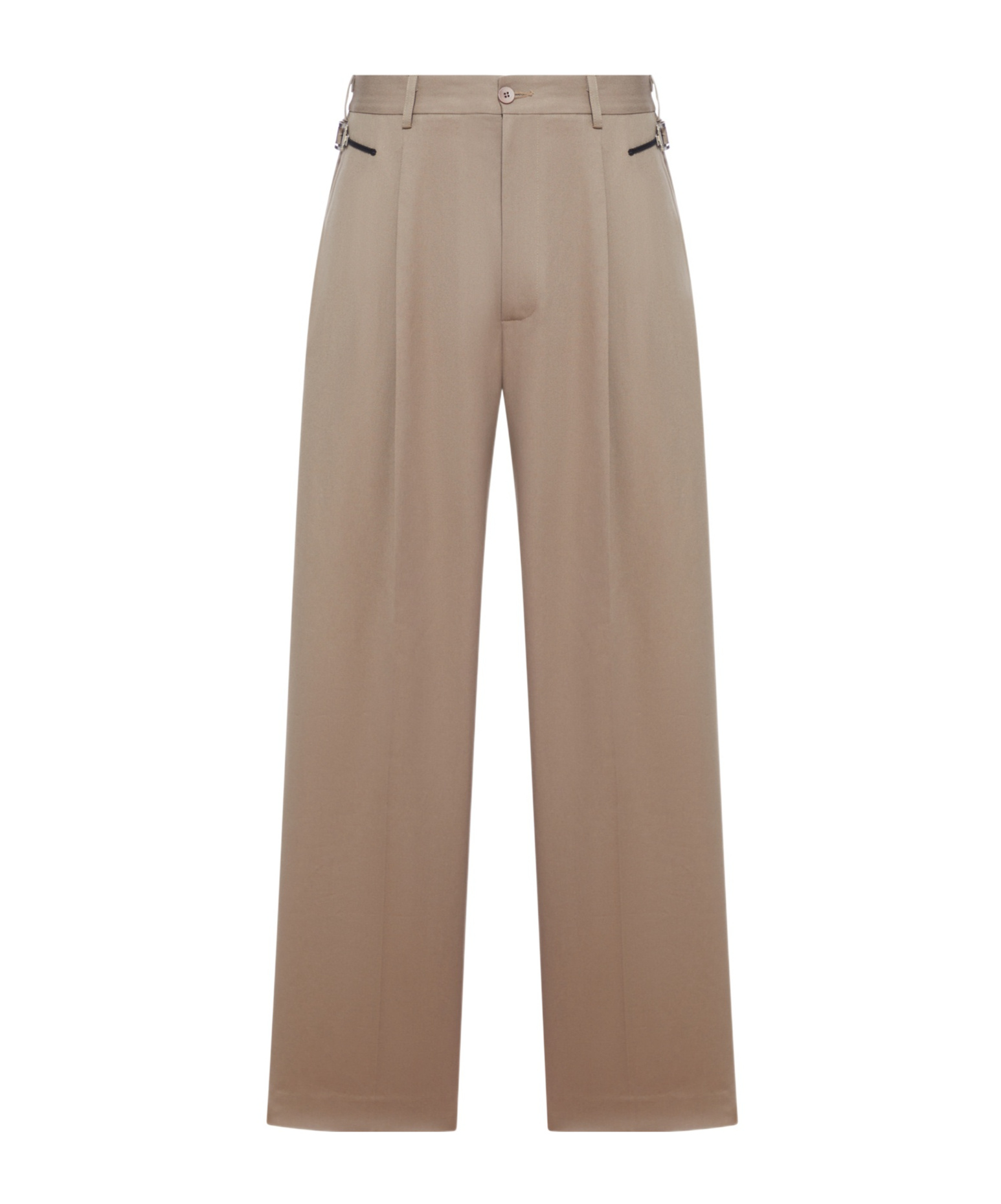 Magliano Tailored Trousers With Adjustable Waist In Brown