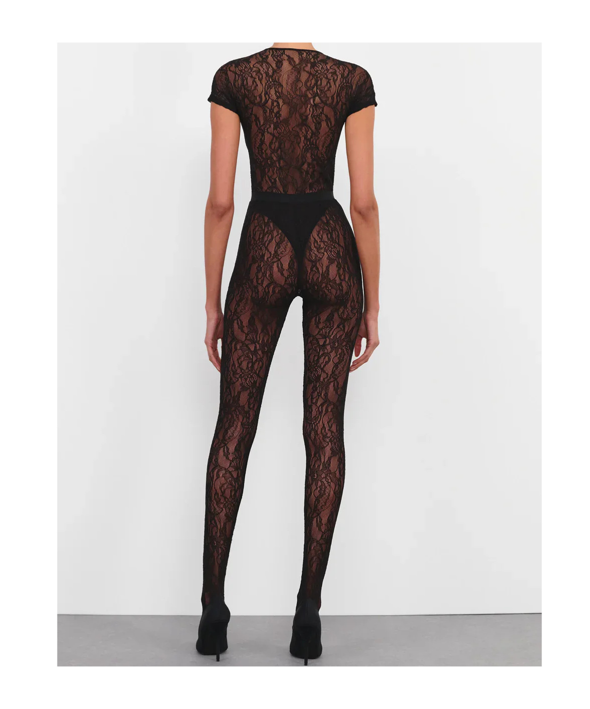 Shop Wardrobe.nyc Lace Stirrup Legging