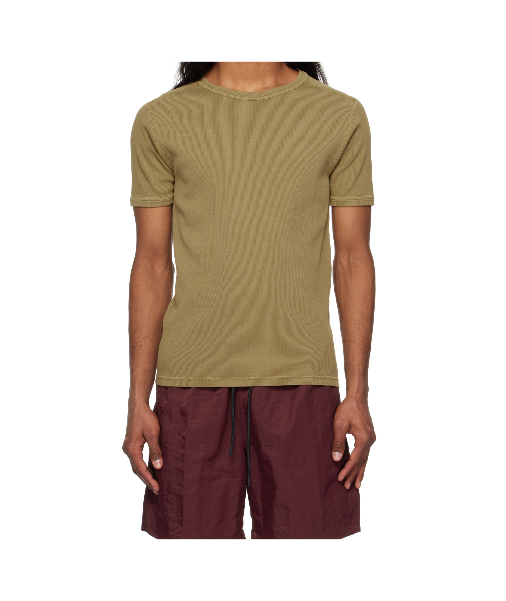 Sunflower Khaki Rib T-shirt