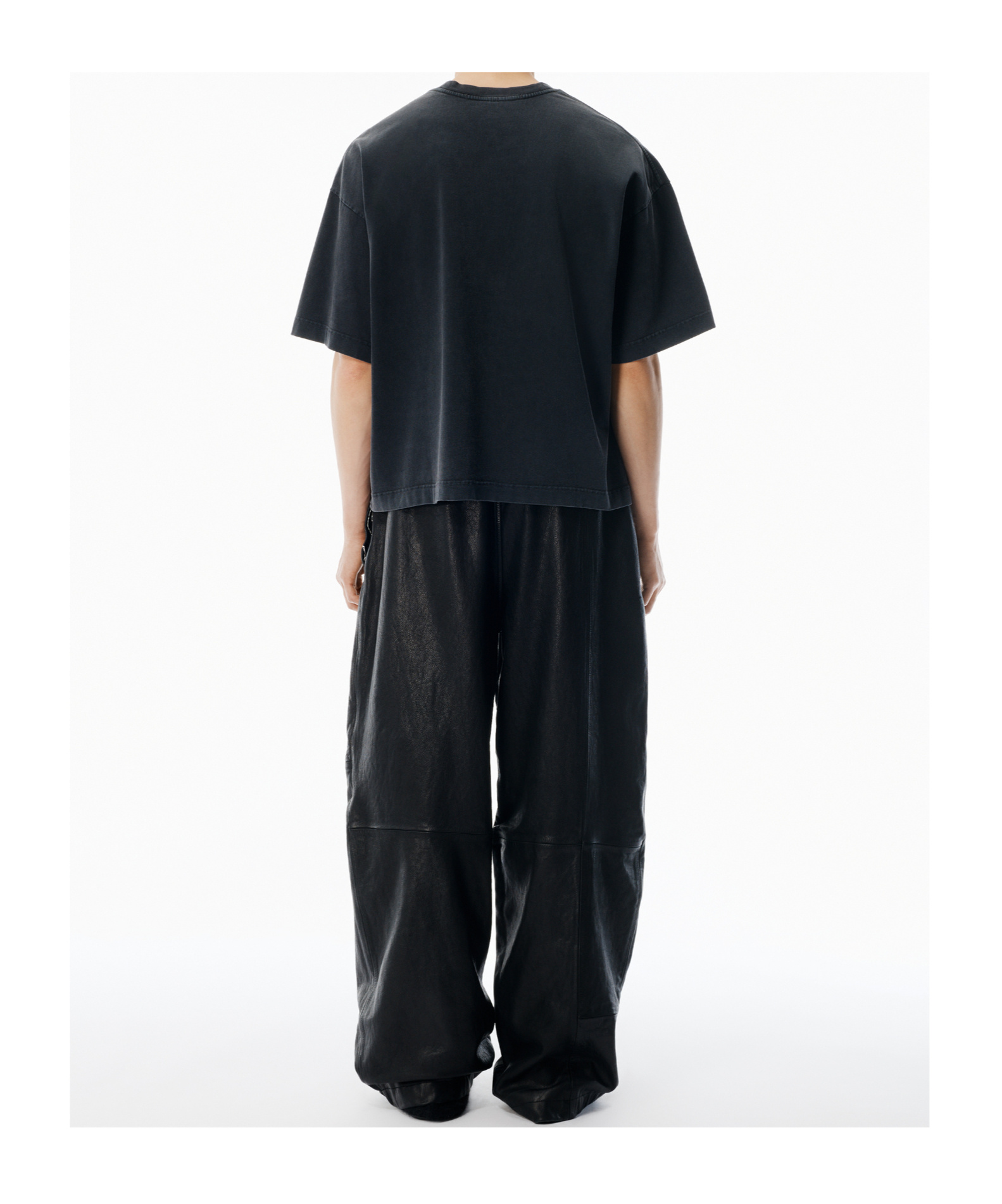 Alexander Wang Star Pattern T-shirt In Black