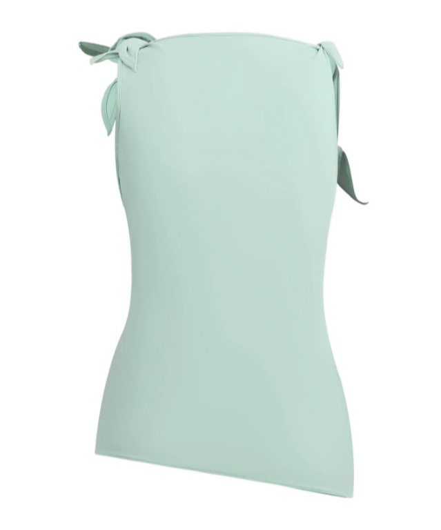 Coperni Asymmetrical Vest In Blue