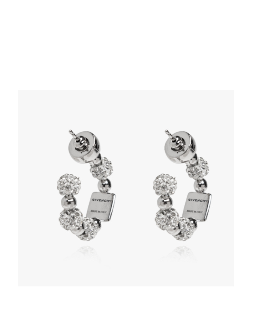 Givenchy Ring Earrings In Gray
