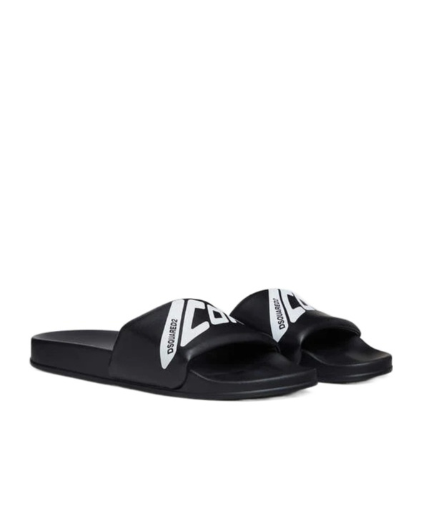 DSQUARED2 LOGO-PRINT SLIDES