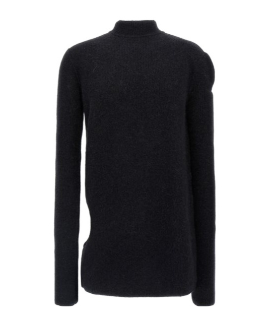 Rick Owens Subhuman Sweaters And Cardigans Black In Black