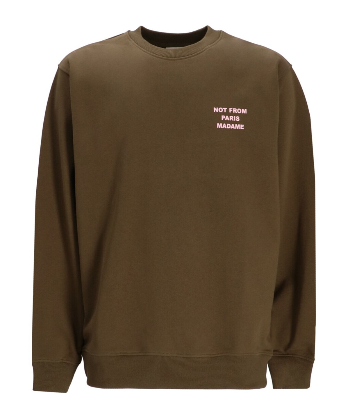 Drôle De Monsieur Long-sleeved Sweatshirt In Green