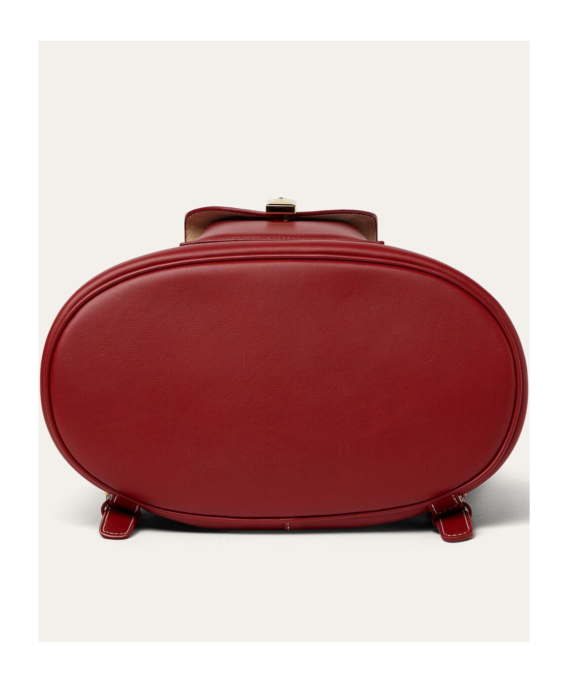 Loro Piana Extra Drawstring Backpack In Frozen Red Currant Color/sun Gold