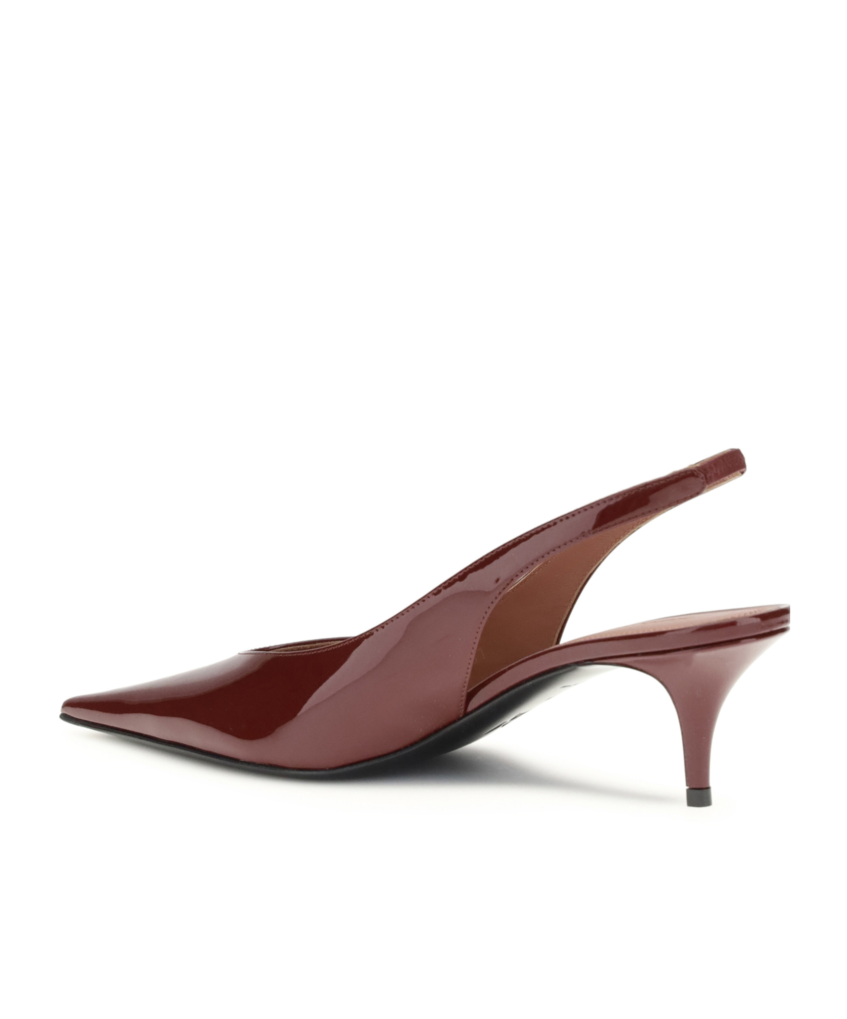 Amina Muaddi Pumps In Burgundy