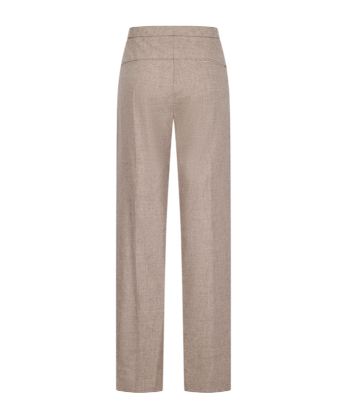 Khaite Miles Concealed-fastening Trousers In Multi