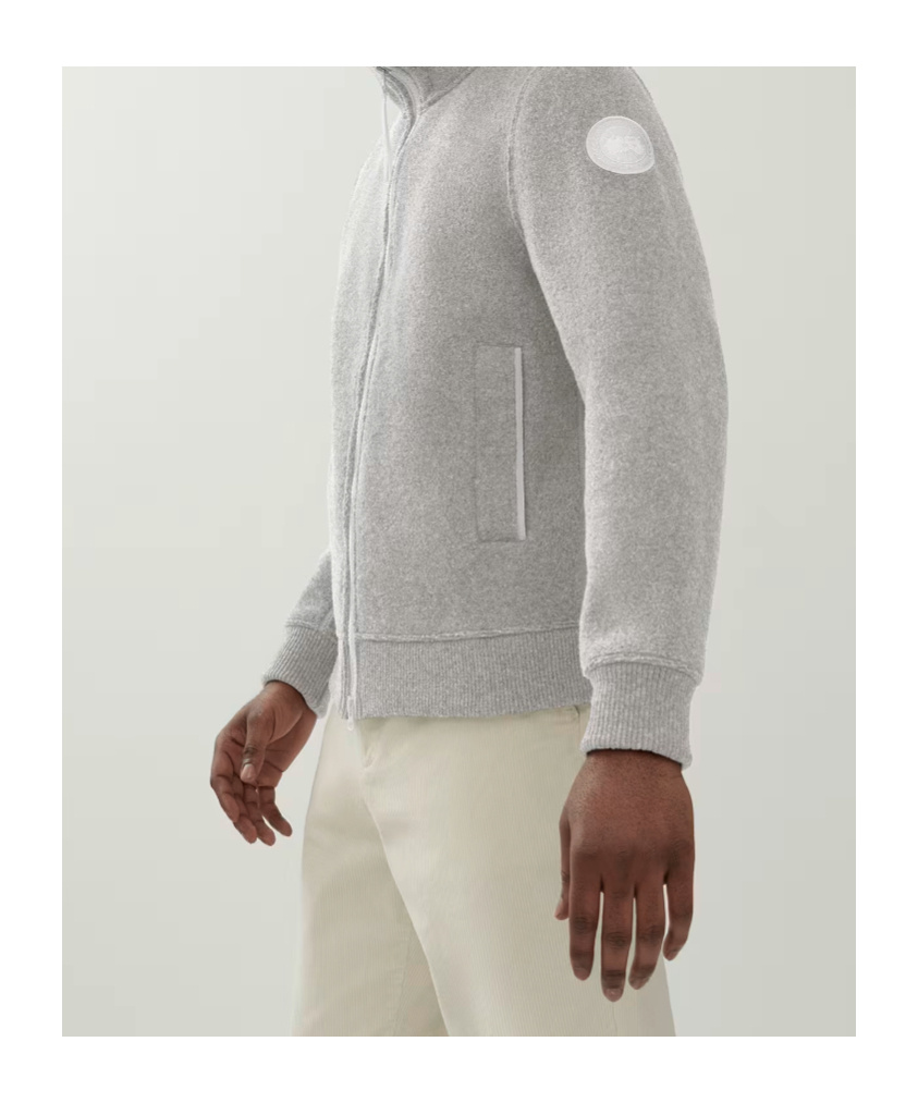 Canada Goose Lawson Jacket Kind Fleece Humanature In Gray
