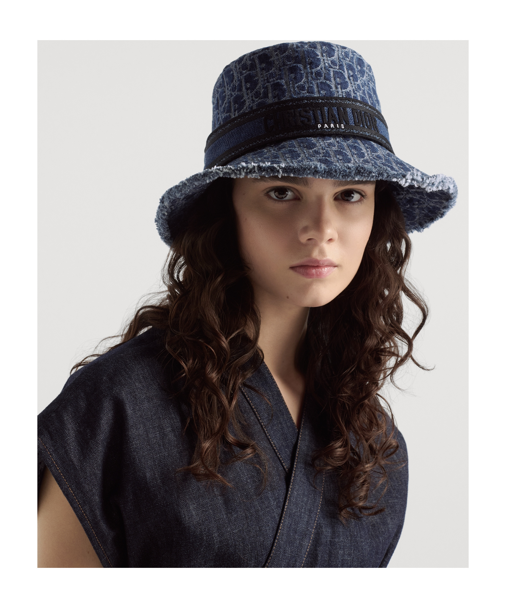 Dior D-bobby  Oblique Small Brim Bucket Hat