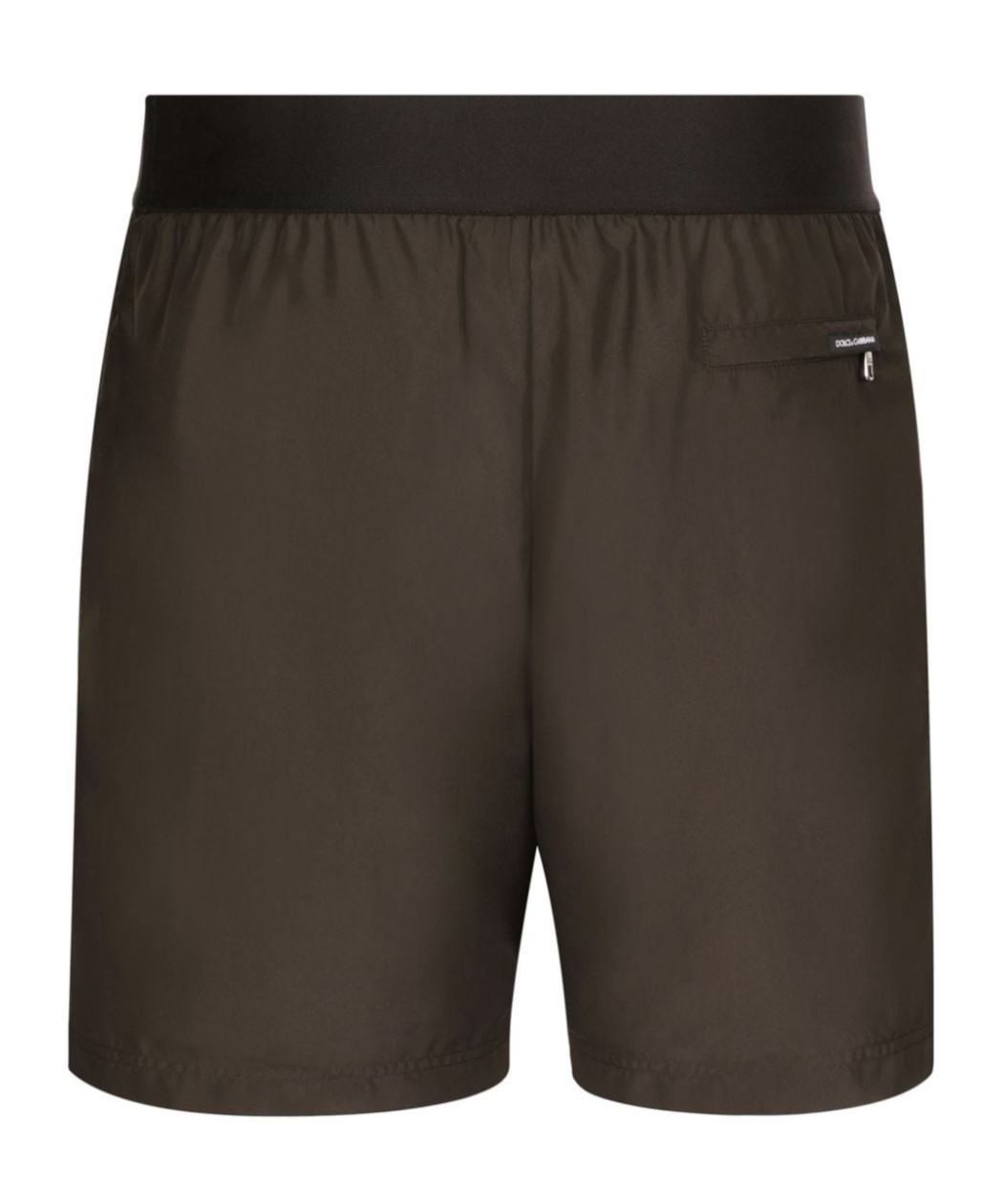 DOLCE & GABBANA LOGO-WAISTBAND SWIM SHORTS
