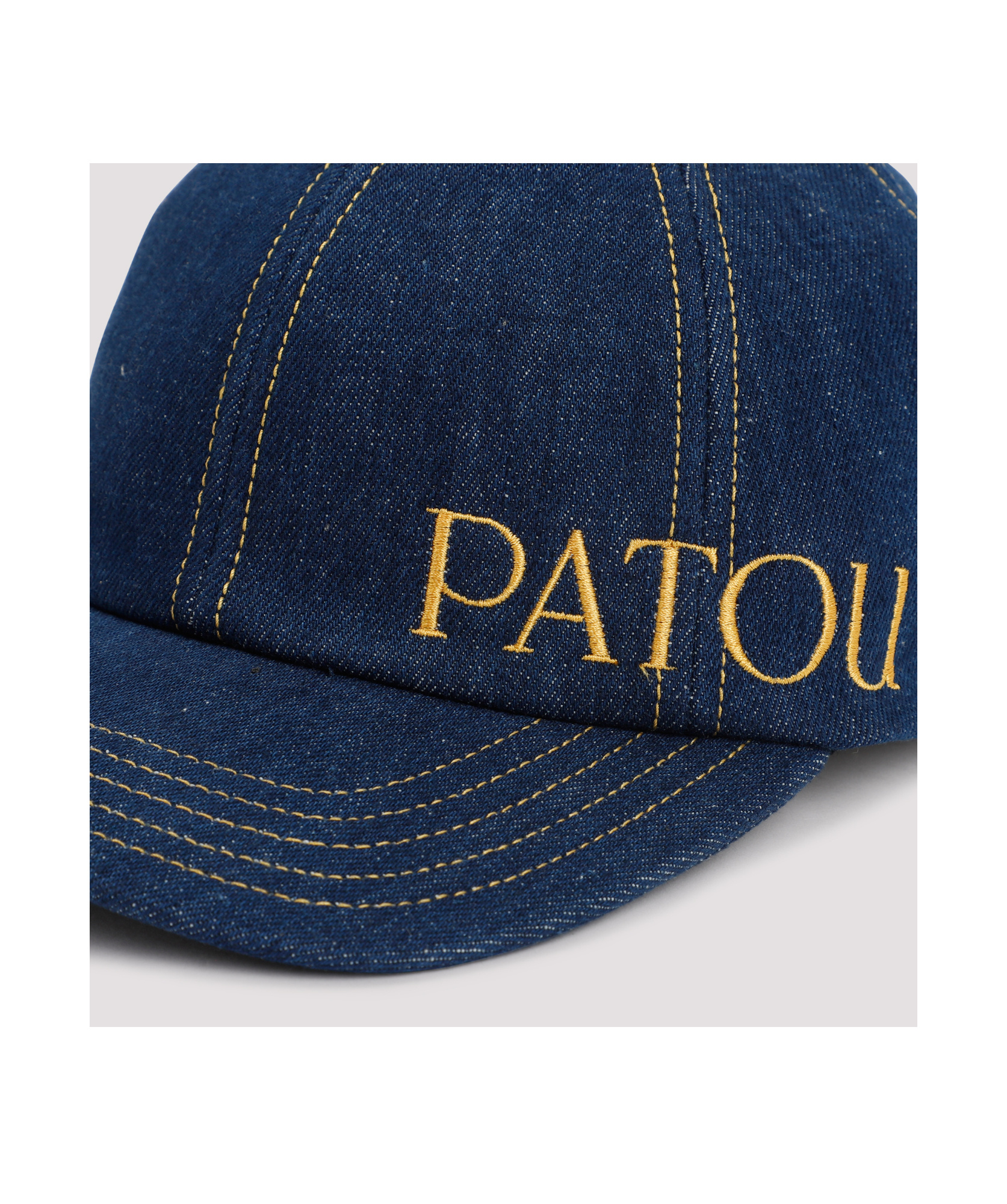 Shop Patou Logo Baseball Cap In Blue