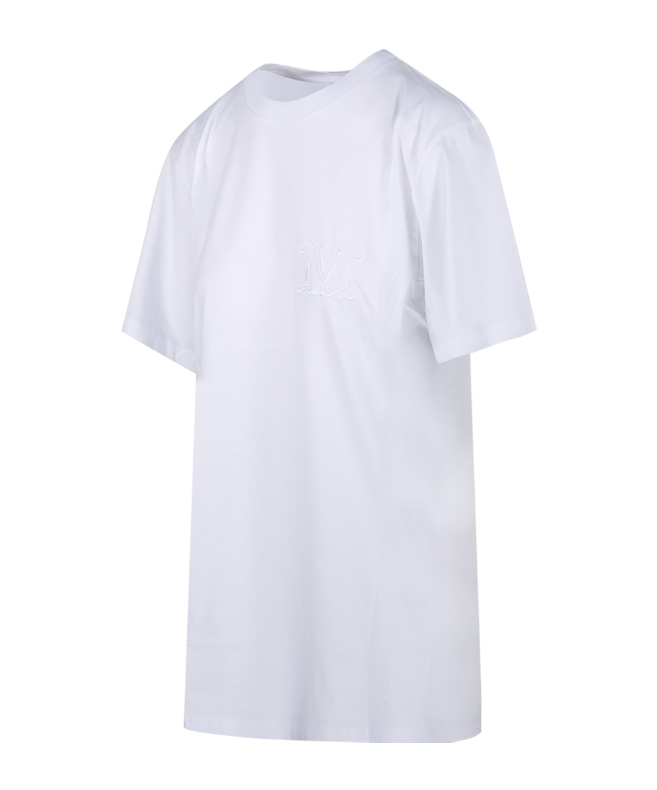 Max Mara Short-sleeved T-shirt In White
