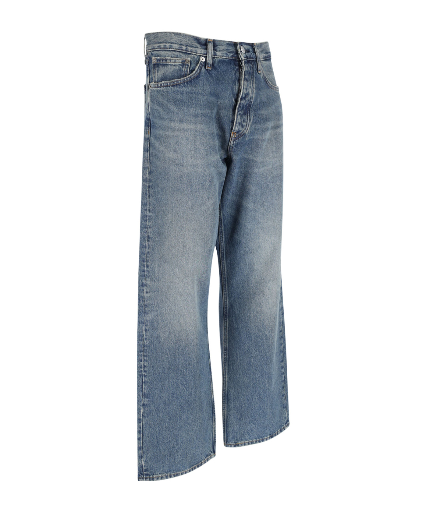 Sunflower Loose Wide Jeans In Blue