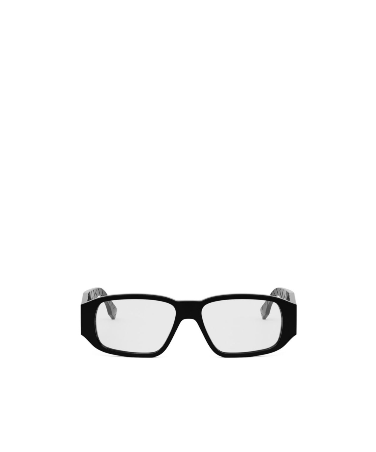 Fendi Full Frame Plain Mirror In Black