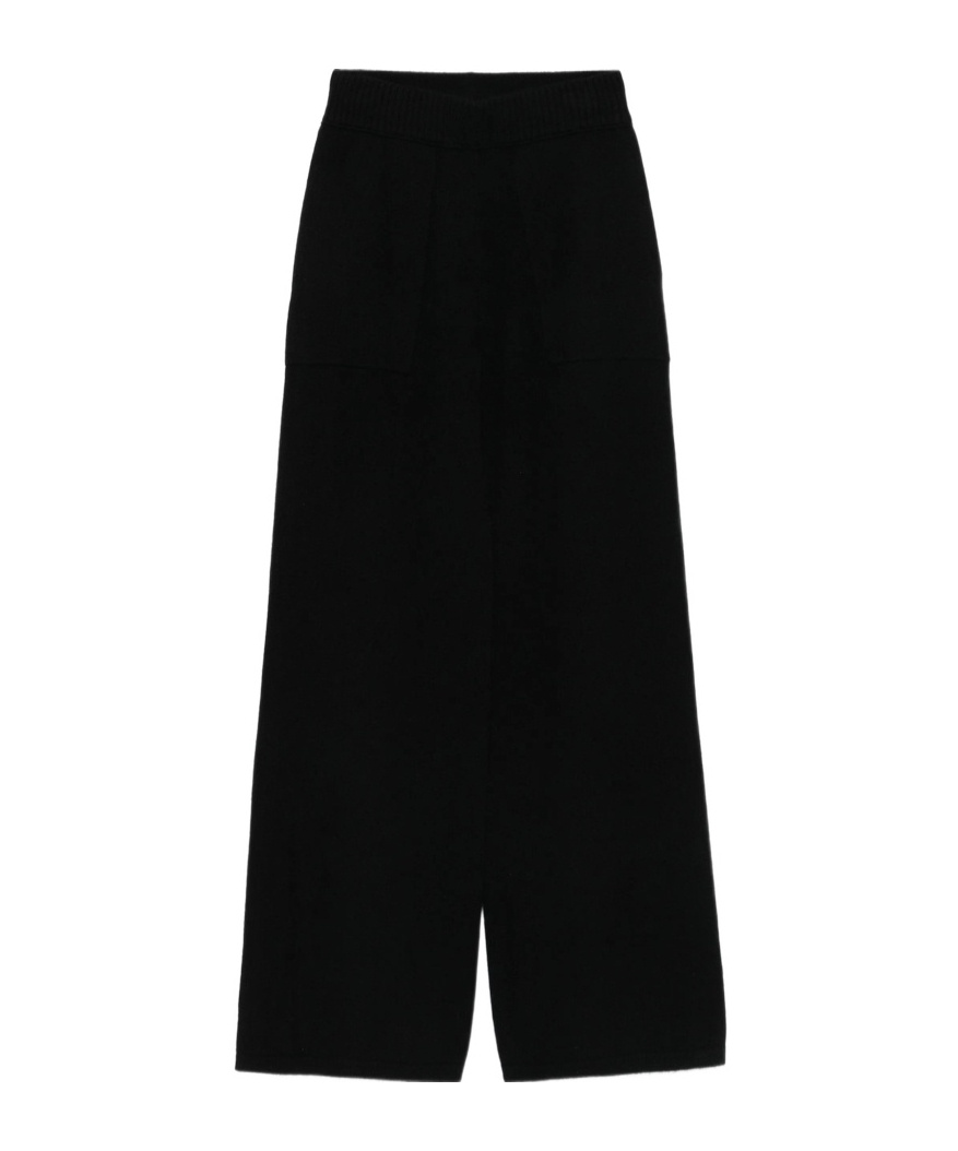 Uma Wang Elastic Waist Casual Pants In Black