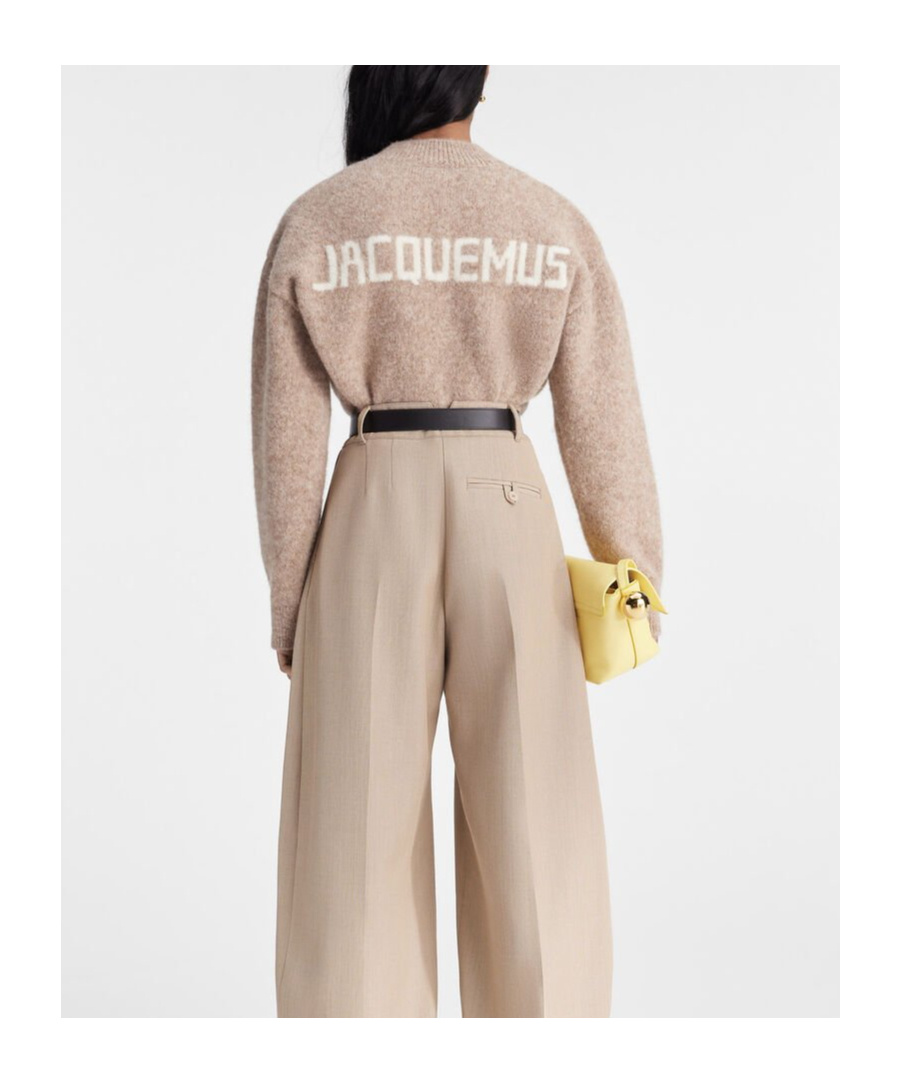 JACQUEMUS JACQUEMUS LOGO INTARSIA KNIT JUMPER