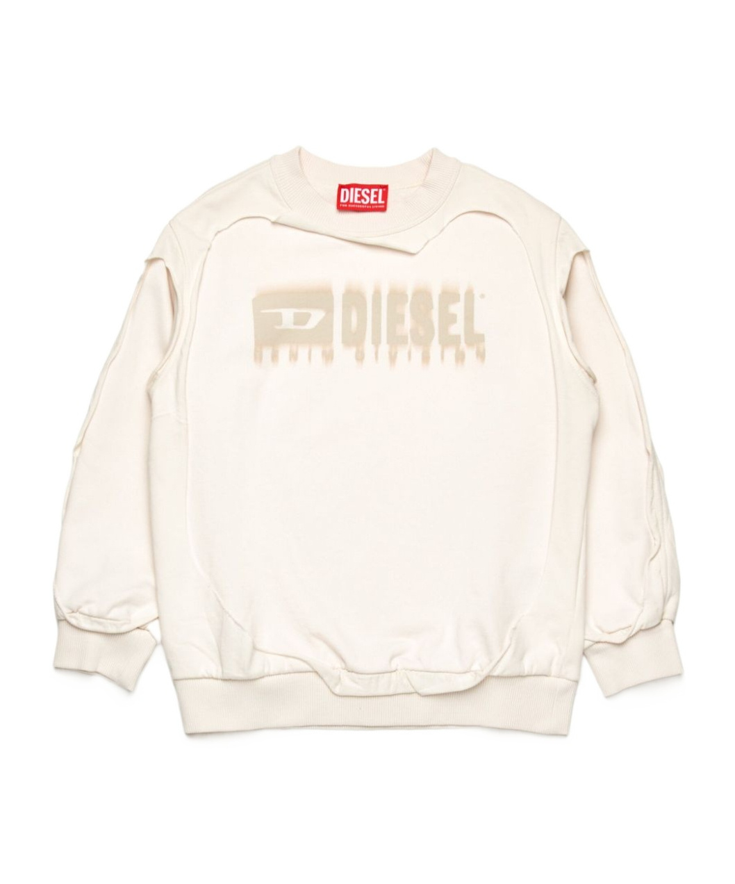 DIESEL DIESEL KIDS LAYERED CREWNECK SWEATSHIRT